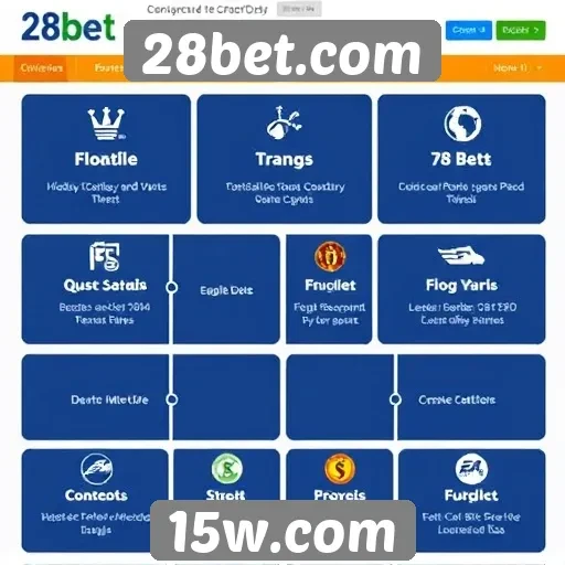 Características do site 28bet.com para apostas online