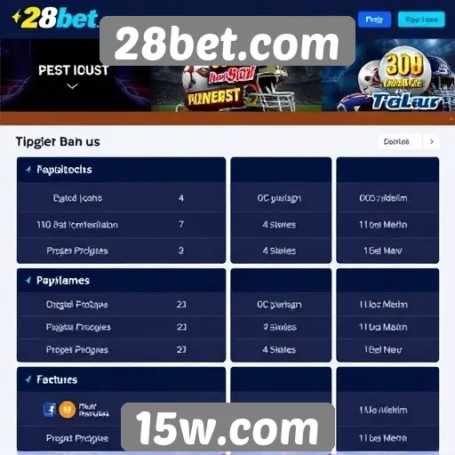 Opções de pagamento disponíveis em 28bet.com