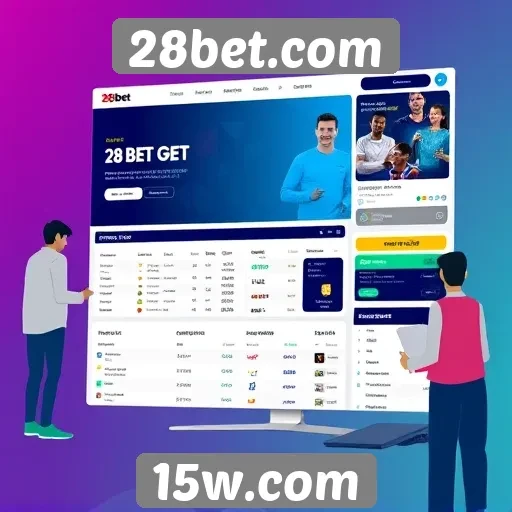 Estudo sobre a interface do usuário em 28bet.com